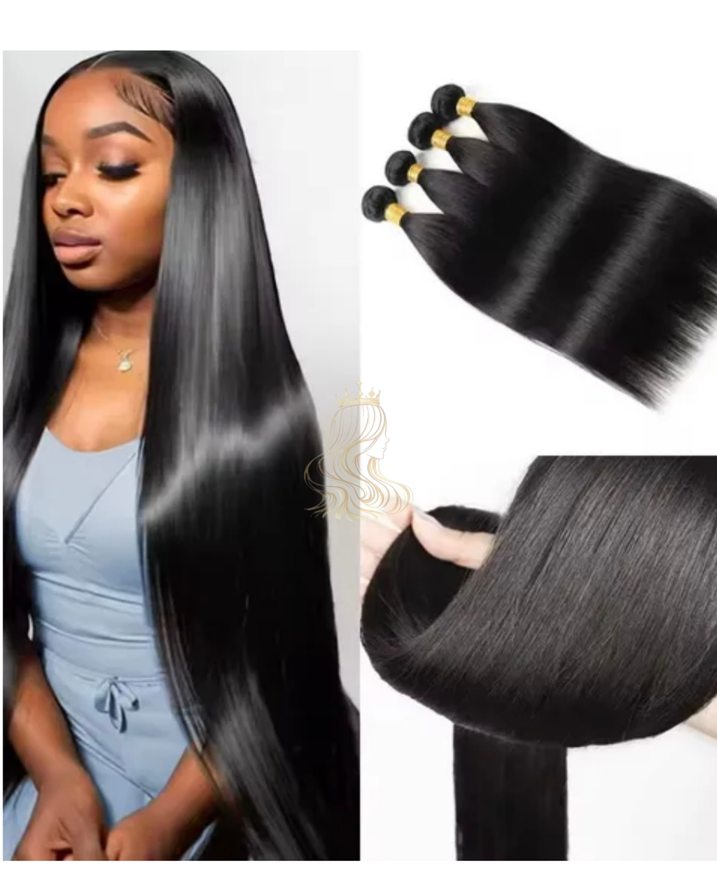 PAQUETE DE EXTENSIONES HUMANA™ LARGO 24